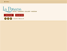 Tablet Screenshot of laposada.org